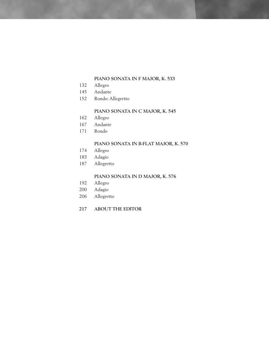 Mozart - Piano Sonatas Vol. 2 Book/OLA - Schirmer Performance Editions - Schirmer