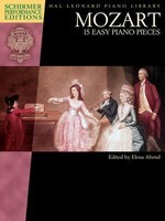 Mozart - 15 Easy Piano Pieces - Piano Solo Schirmer 297088
