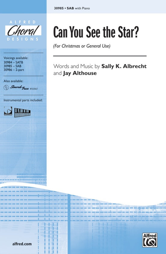 Can You See the Star? – SAB Choral Octavo (Digital Download)