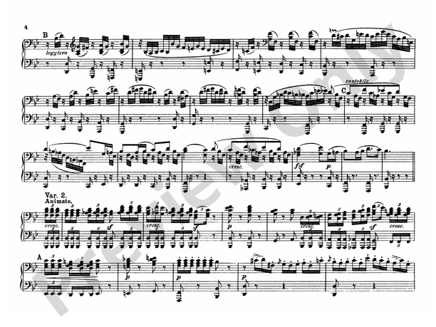 Mendelssohn - Op. 83a & Op. 98 - 1 Piano, 4 Hands (Digital Download)