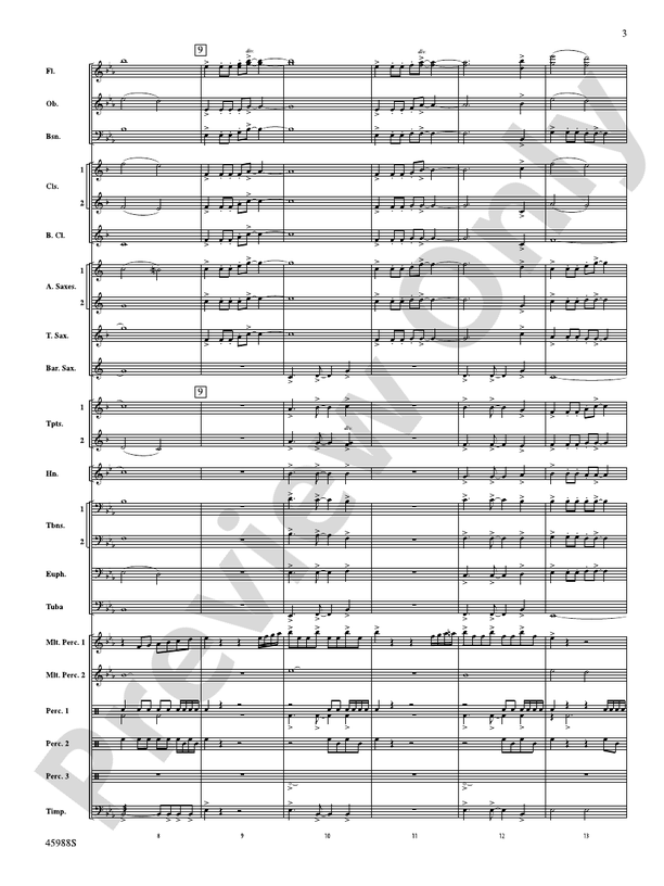 Alliance - Concert Band Conductor Score & Parts (Digital Download)