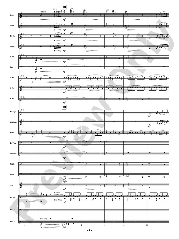 Tribal Journeys - Concert Band Conductor Score & Parts (Digital Download)