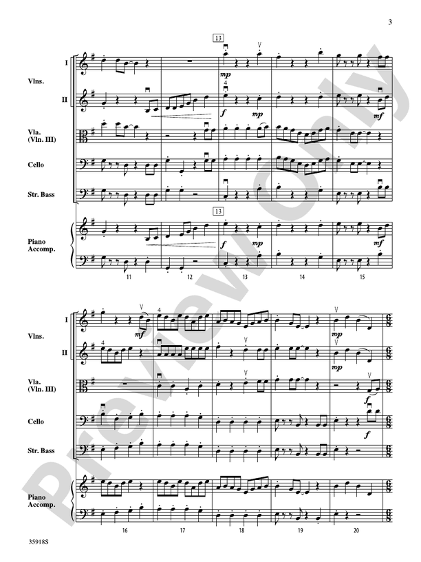 Shanghai Hornpipe – String Orchestra Conductor Score & Parts (Digital Download)