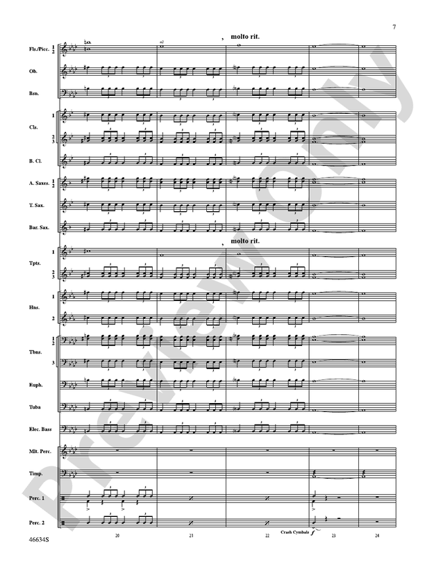 The Mountain - Concert Band Conductor Score & Parts (Digital Download)