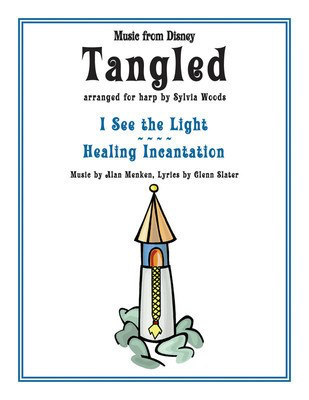 Tangled - Music from the Disney Motion Picture - Arranged for Harp - Harp Sylvia Woods Hal Leonard