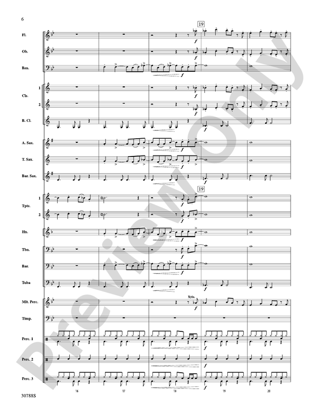 Selections from The Rolling Stones - Concert Band Conductor Score & Parts (Digital Download)