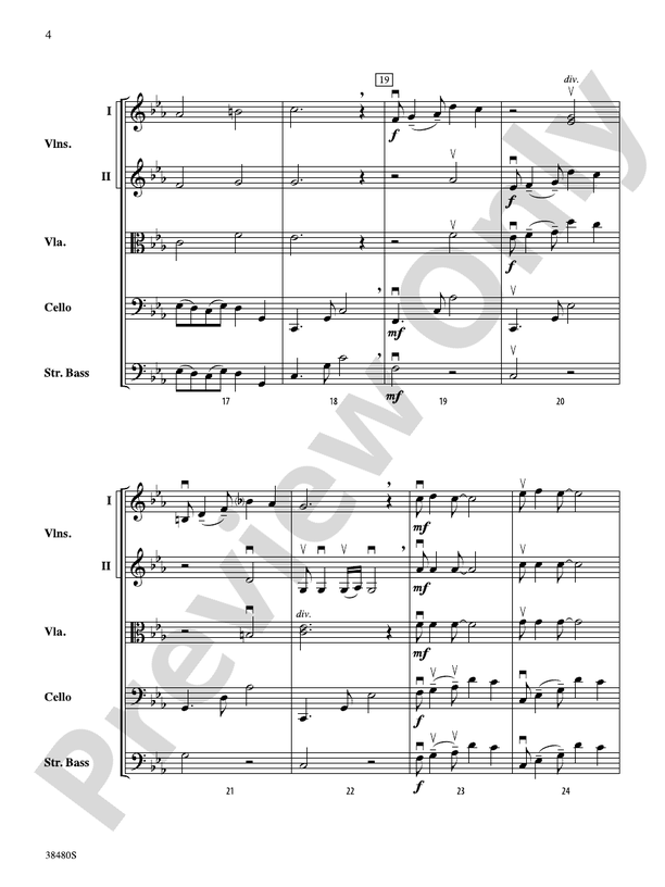 Tango Mysterioso – String Orchestra Conductor Score & Parts (Digital Download)