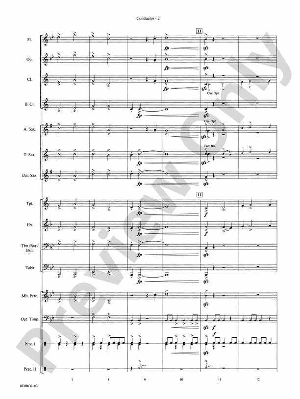 Dimensions - Concert Band Conductor Score & Parts (Digital Download)