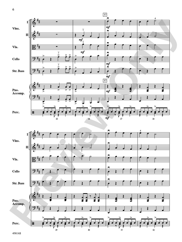 Caribbean Breeze - String Orchestra Conductor Score & Parts (Digital Download)