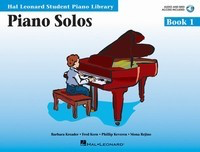 Hal Leonard Student Piano Library Piano Solos Book 1 - Piano/Audio Access Online 296568