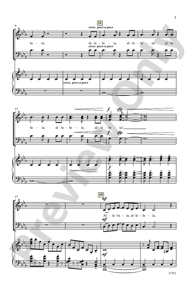Alleluia for Our Time - SAB Choral Octavo (Digital Download)