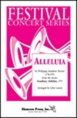 Alleluia - Wolfgang Amadeus Mozart - SATB John Leavitt Shawnee Press Choral Score Octavo