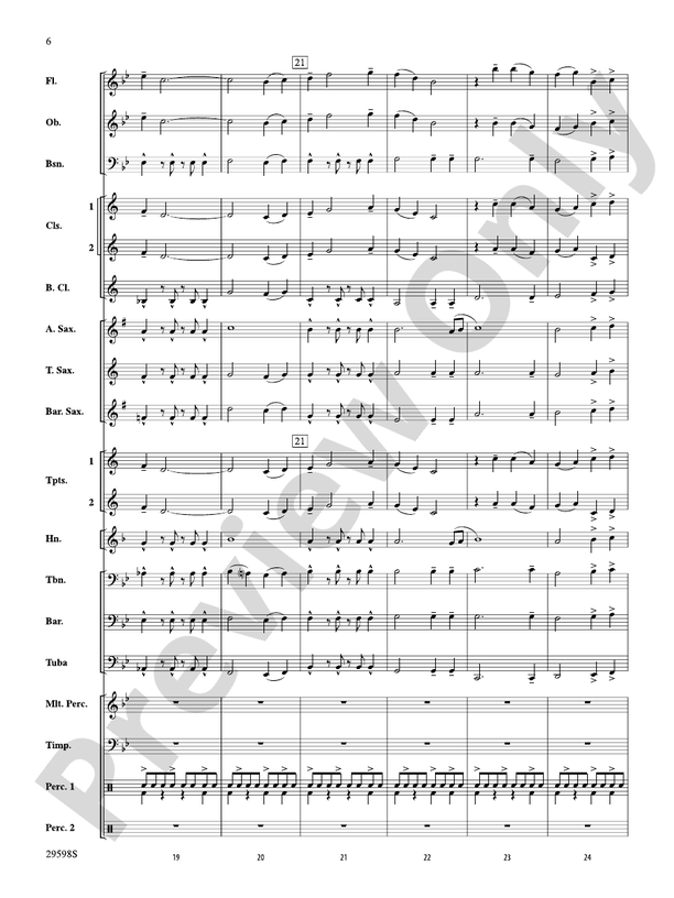 The Wild Westerns! - Concert Band Conductor Score & Parts (Digital Download)