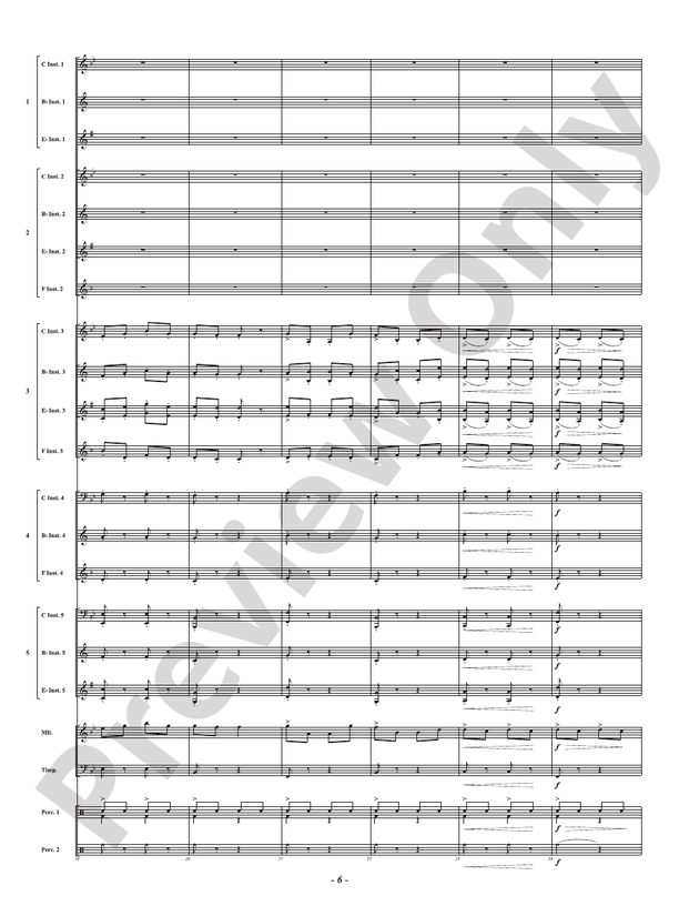 Infernal Galop - From Orpheus in the Underworld (Custom Concert Band) - Concert Band Conductor Score & Parts(Digital Download)