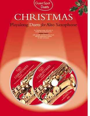 Christmas Duets Playalong Alto Sax Bk/2Cds -
