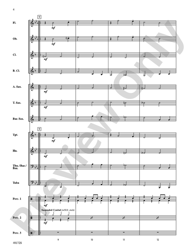 I Got Rhythm - Concert Band Conductor Score & Parts (Digital Download)