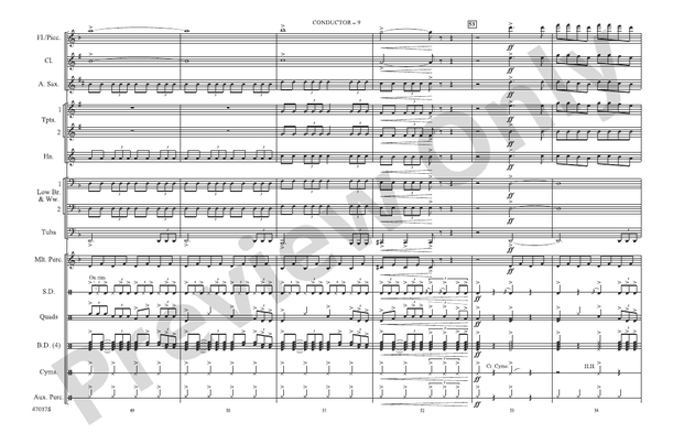Believer – Marching Band Conductor Score & Parts (Digital Download)