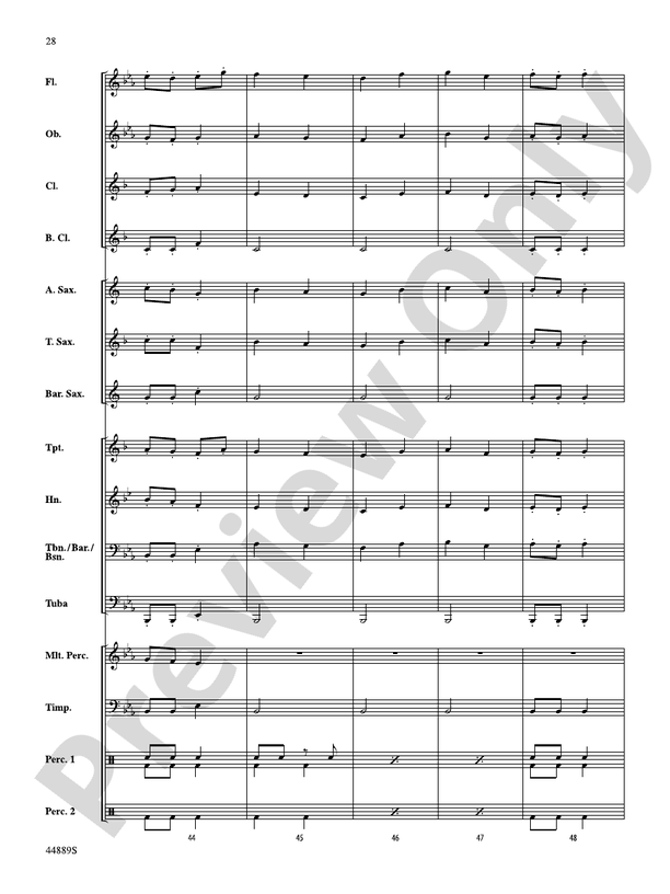 Three Miniature Nutcrackers - Concert Band Conductor Score & Parts (Digital Download)