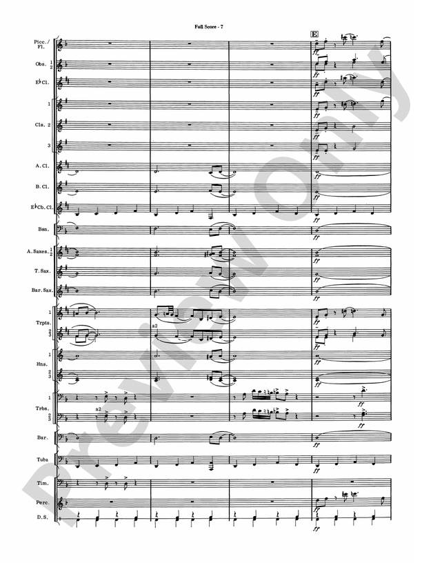 James Bond Suite (Medley) - Concert Band Conductor Score & Parts (Digital Download)