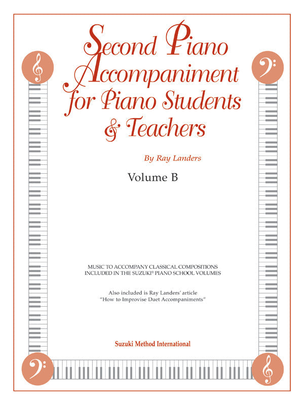 Second Piano Accompaniments Volume B