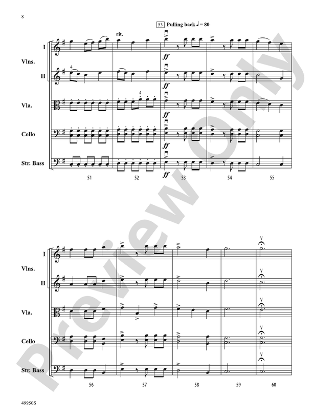 Skylight - String Orchestra Conductor Score & Parts (Digital Download)