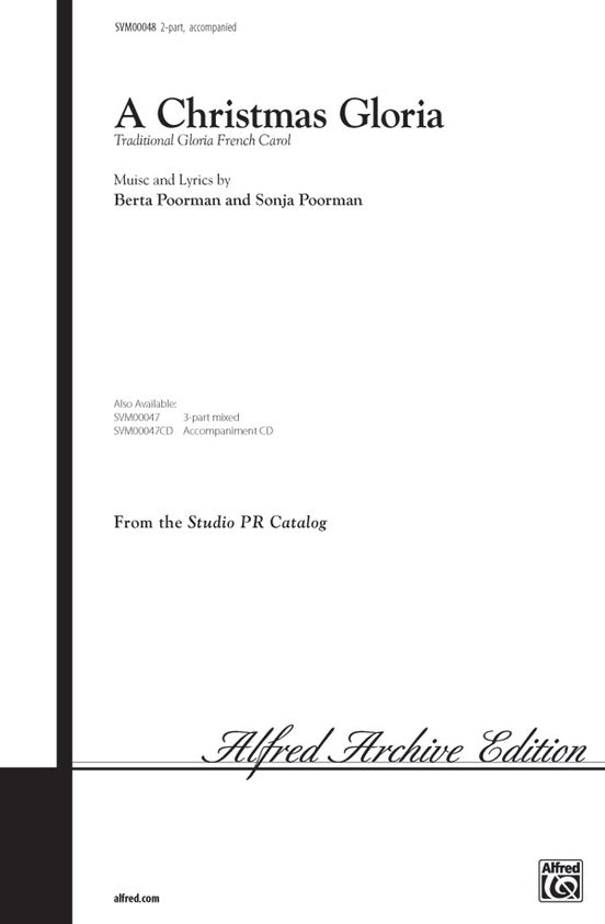 A Christmas Gloria - 2-Part Choral Octavo (Digital Download)
