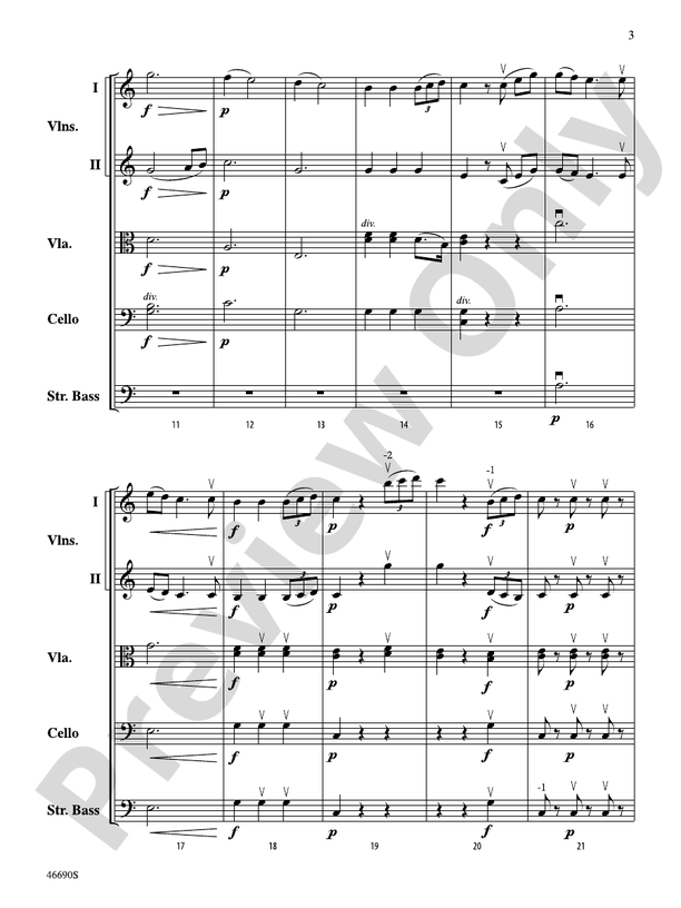 Symphony No. 5 in C Minor, Op. 67 - String Orchestra Conductor Score & Parts (Digital Download)