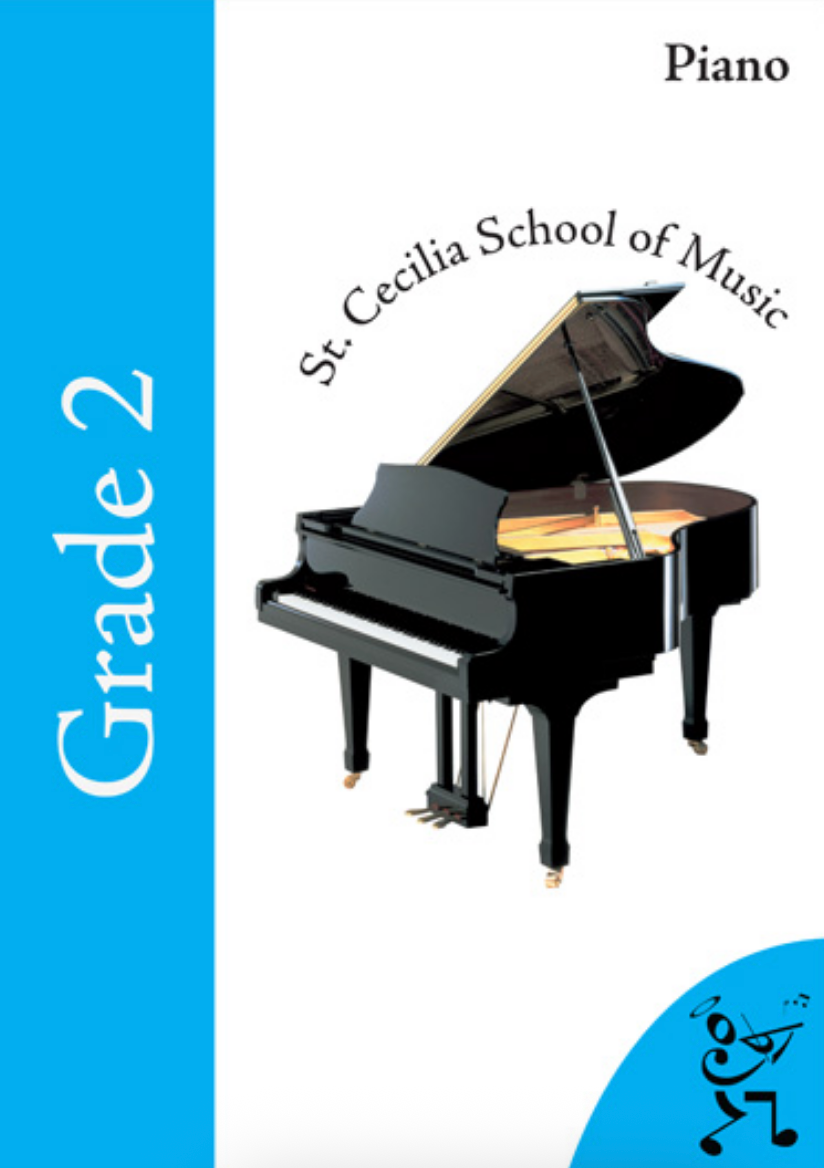 St Cecilia School of Music (SCSM) Piano Examination Book - Grade Two