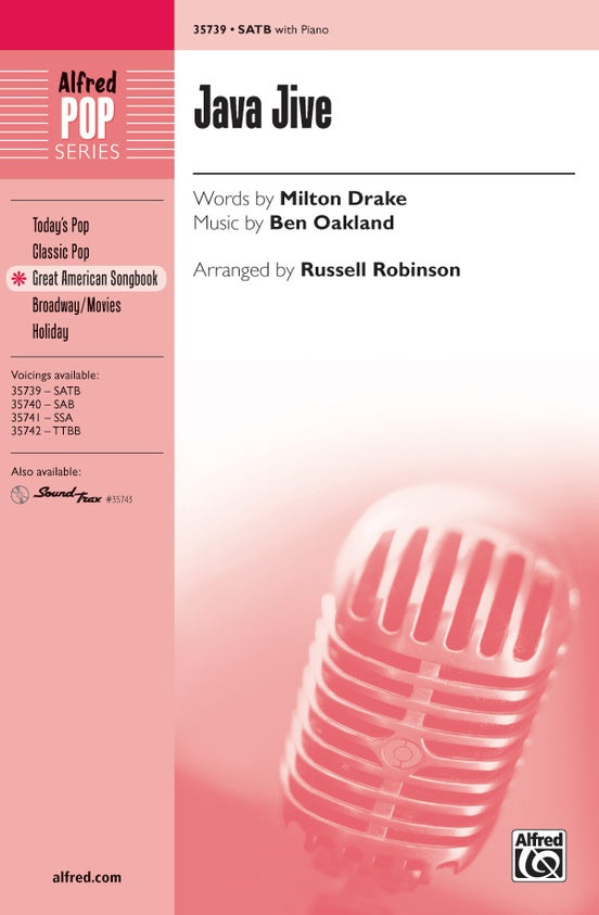 Java Jive – SATB Choral Octavo (Digital Download)
