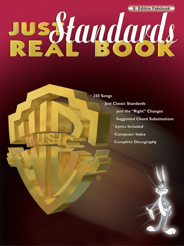 JUST STANDARDS REAL BOOK E FLAT EDITION