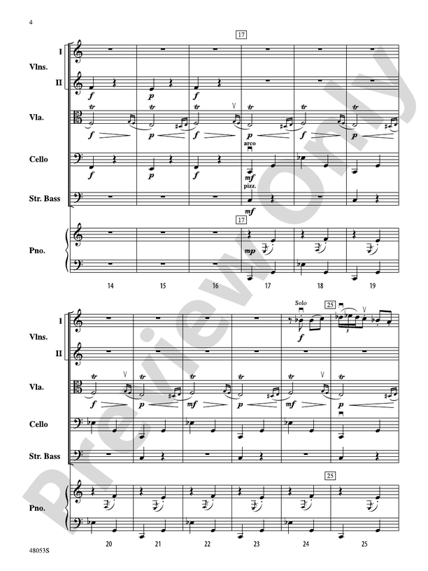 Danza Ritual del Fuego - String Orchestra Conductor Score & Parts (Digital Download)
