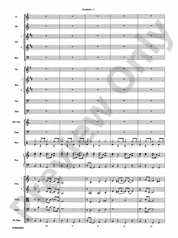 New York, New York, Theme from - Full Orchestra Conductor Score & Parts (Digital Download)