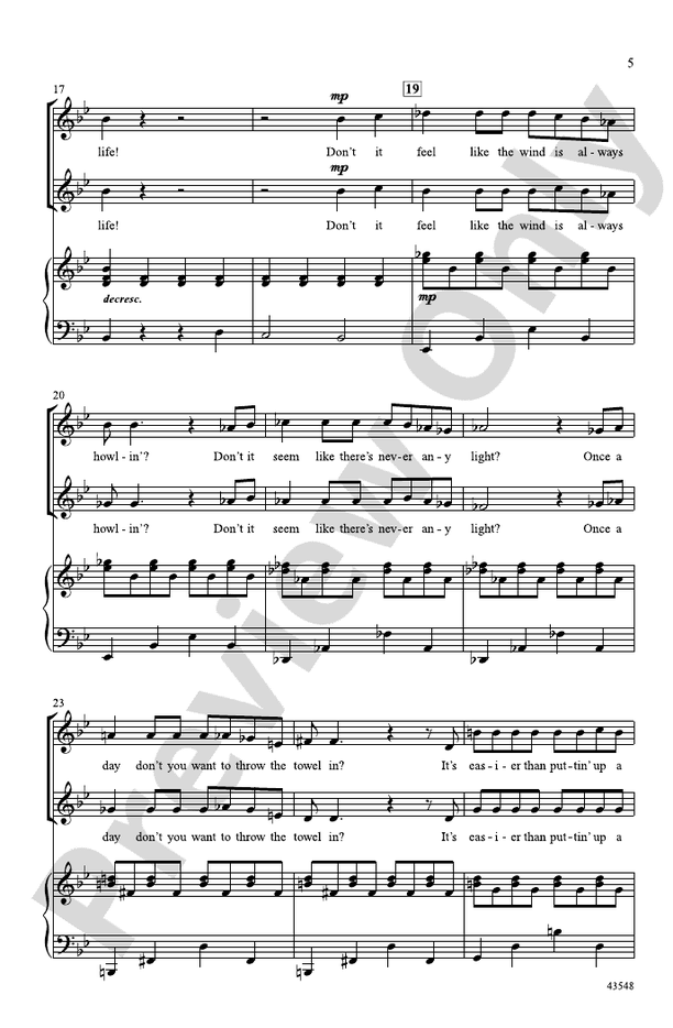 Annie – 2-Part Choral Octavo (Digital Download)