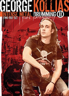 George Kollias - Intense Metal Drumming II - Two-Disc Set - Drums George Kollias Hudson Music 2-DVD Set