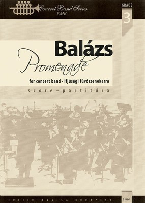 Promenade - Classical Variations on a March Theme - Arpad Balazs - Editio Musica Budapest Full Score Score
