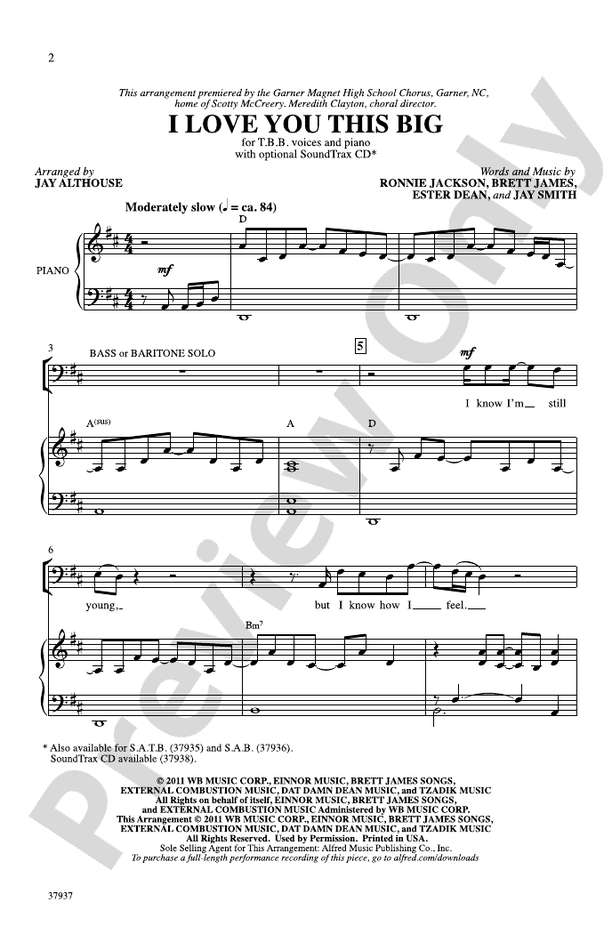 I Love You This Big – TBB Choral Octavo (Digital Download)