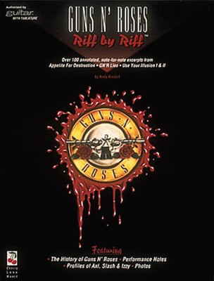 Guns N' Roses - Riff by Riff - Guitar Cherry Lane Music Guitar TAB