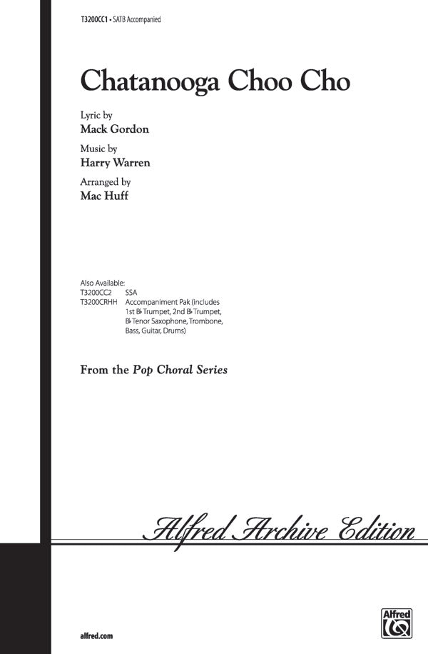CHATTANOOGA CHOO CHOO - Alfred T3200CC1