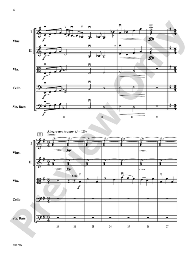 Minotaur – String Orchestra Conductor Score & Parts (Digital Download)