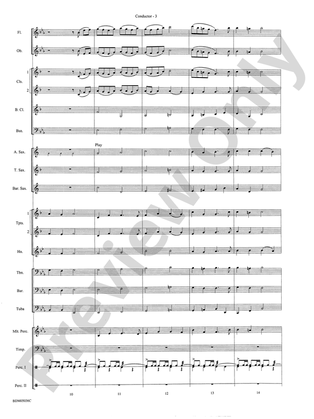 A Carol Celebration - Concert Band Conductor Score & Parts (Digital Download)