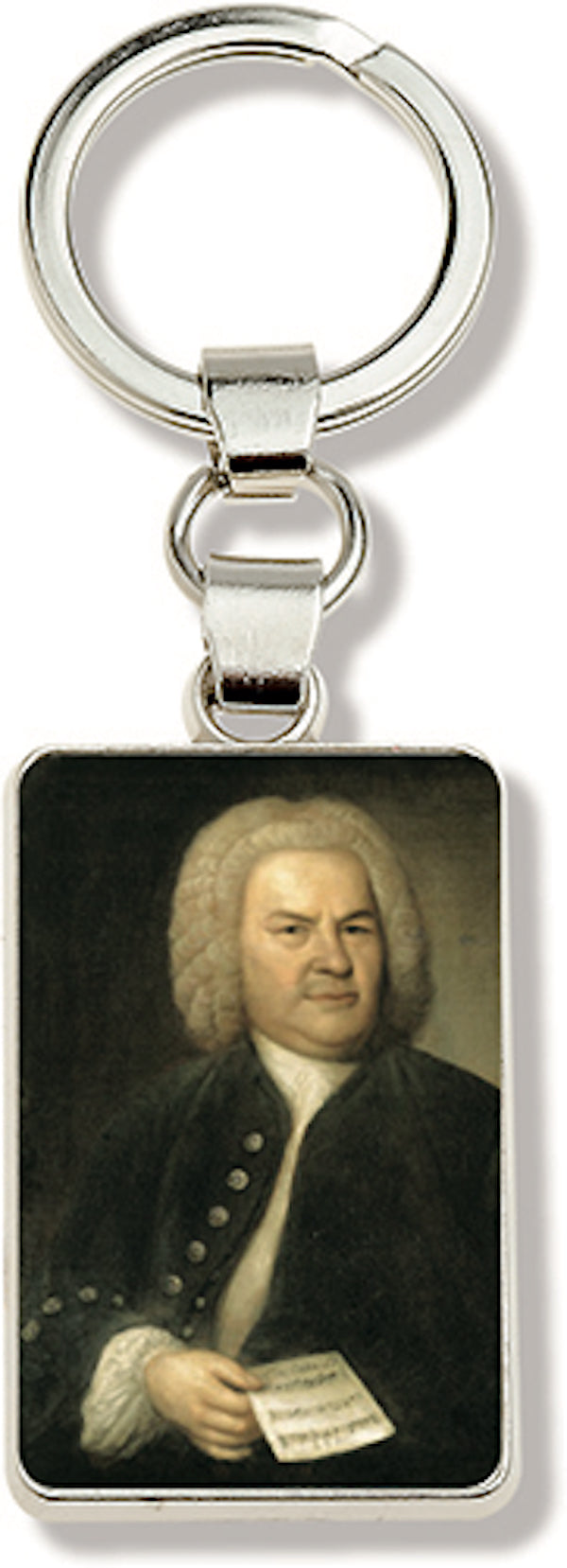 Metal Keyring Bach