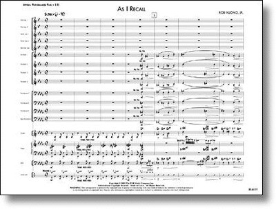 As I Recall - Rob Vuono, Jr. - FJH Music Company Score/Parts