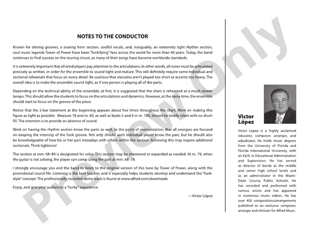 Down to the Nightclub - Jazz Ensemble Conductor Score & Parts (Digital Download)