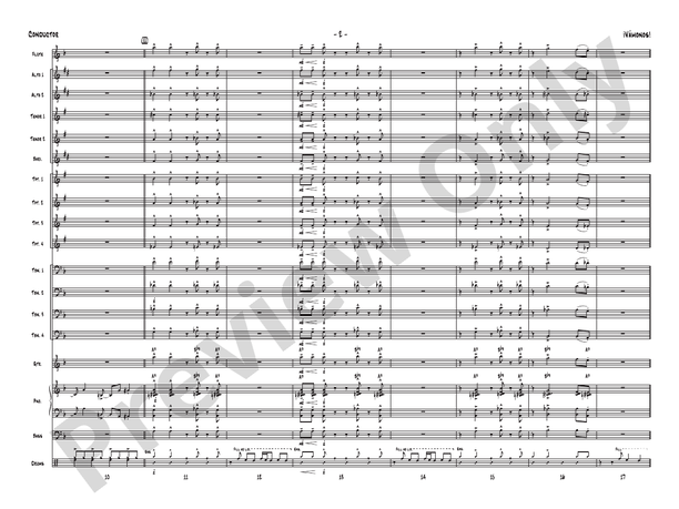 Vamonos! - Jazz Ensemble Conductor Score & Parts(Digital Download)