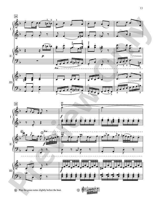 Essential Keyboard Trios: 10 Intermediate to Early Advanced Selections in Their Original Form - 1 Piano, 6 Hands (Digital Download)