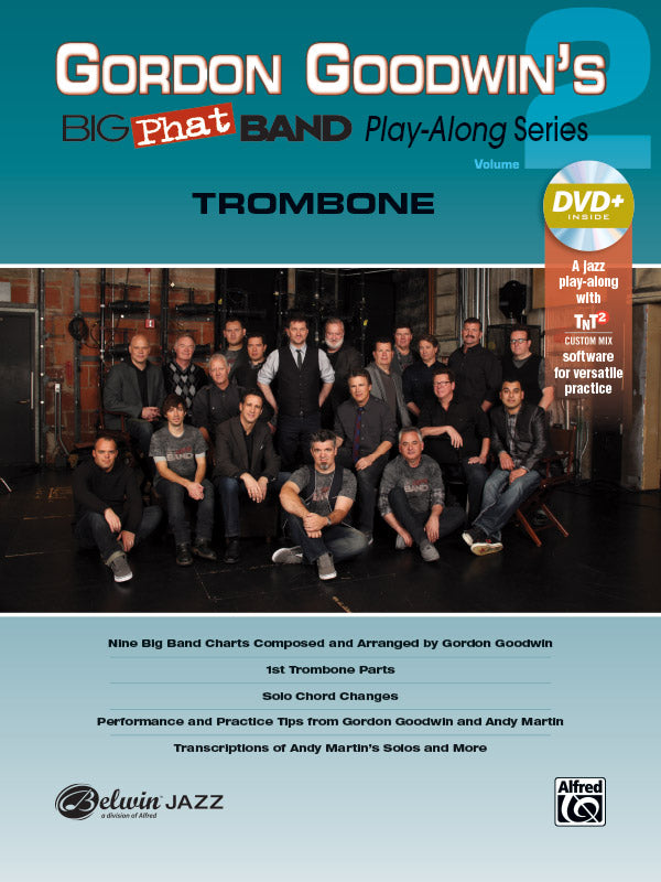 Big Phat Band Playalong Vol 2 Trombone Bk/CD