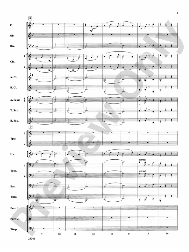 Emperor Waltz - Concert Band Conductor Score & Parts (Digital Download)