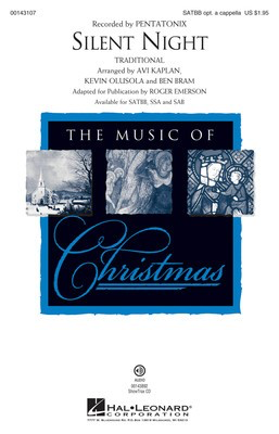 Silent Night - SAB Roger Emerson Hal Leonard Octavo