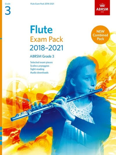 ABRSM Flute Exam Pack 2018-2021 Grade 3