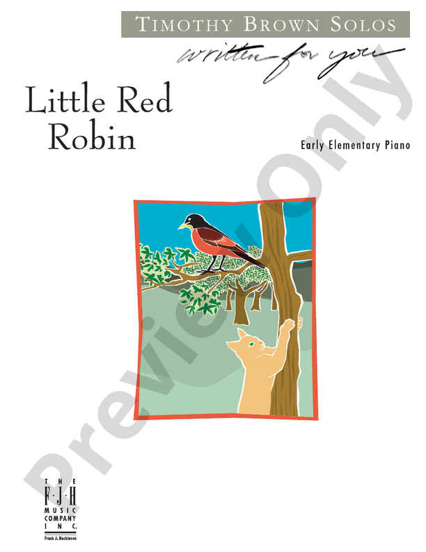 Little Red Robin - Piano (Digital Download)